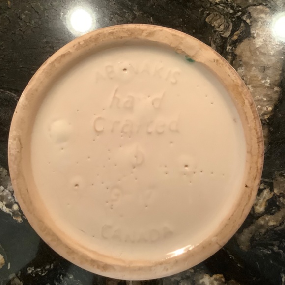 Collectible 1970s ABENAKIS BEAUCEWARE.  Tea.  Canadian Pottery. - Picture 4 of 6